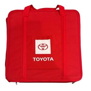 Toyota Stadium Seat Chair Unisex OS Red Portable Folding Pop Up Bleacher Cushion